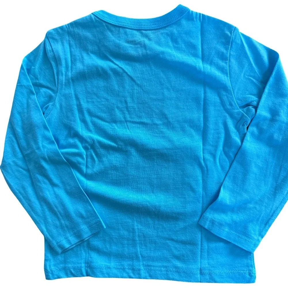The Children's Place Toddler Blue Graphic Long Sleeve T-Shirt NWT Size 2T